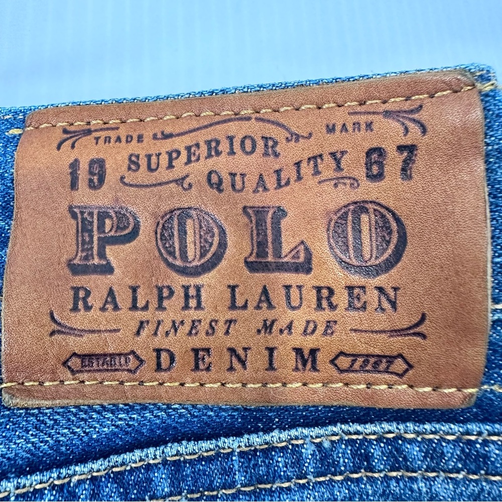 Ralph Lauren Blue Straight Men's Jeans - Picture 3 of 11